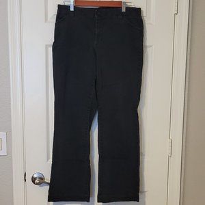 Women's Black stretch slacks - size 12